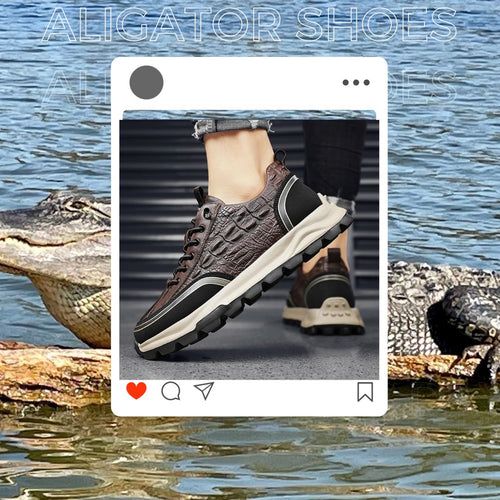 Zapatos tipo Norland aligator. 39-44