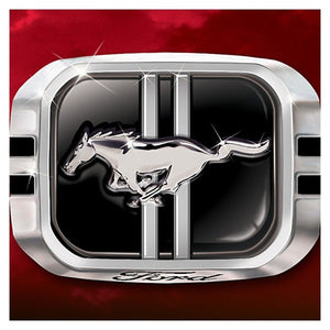 Anillo Ford Mustang en acero inoxidable 316L