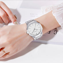 Cargar imagen en el visor de la galería, Hannah Martin reloj de pulsera de acero inoxidable moda 36mm. 30m