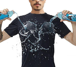 Quick-drying waterproof anti-fouling T-shirt quick-drying couple half sleeve bottoming shirt