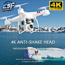 Cargar imagen en el visor de la galería, 2020 New Drone 4k Camera HD Wifi Transmission Fpv Drone air Pressure Fixed Height four-axis Aircraft Rc Helicopter With Camera
