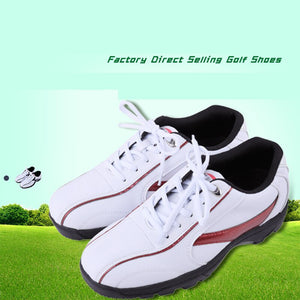 Professional Men's Golf Shoes Waterproof Breathable Golf Shoes Men Comfortable Non-Slip Activity Nails Outdoor Sneakers