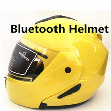 Cargar imagen en el visor de la galería, Casco moto con Bluetooth BT y FM Radio