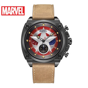 Reloj MARVEL de chicos y adultos Capitan America. Increible. 42mm