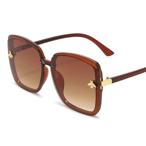 Women sunglasses oculos Classic Brand Designer Pilot Sunglasses Vintage Driving Small Bee Sun Glasses zonnebril dames