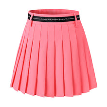 Cargar imagen en el visor de la galería, Pink golf falda plisada con pantalon. XL