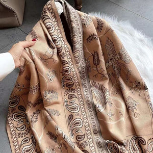 Bufanda de marca de lujo Cachemira. 200cm