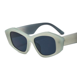 Gafas de sol PC animal print ojo de gato UV400