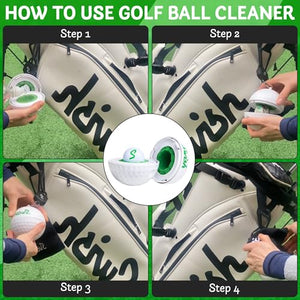 Swish Portable Golf Ball Cleaner Limpiador pelotas