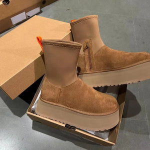 Botas de nieve de diseñador UGG con tacon