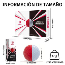 Cargar imagen en el visor de la galería, Caiton-pelota profesional de alta rebote, de 3 capas pelota de Golf, 12/6/3 piezas, fácil de jugar a larga distancia,profesional.