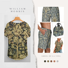 Cargar imagen en el visor de la galería, Camiseta del árbol de la vida de William Morris.