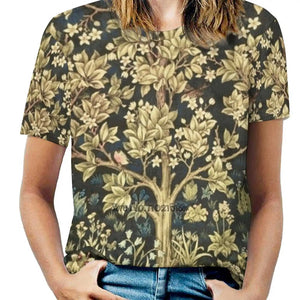 Camiseta del árbol de la vida de William Morris.