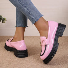 Cargar imagen en el visor de la galería, Barbie fashion: Mocasines rosa Mary Jane, zapatos de tacón con plataforma,marca de lujo en PU. 36-42