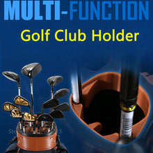 Cargar imagen en el visor de la galería, Increible bolsa golf con 8 compartimentos fijacion palos ruedas, de aviacion con contraseña.