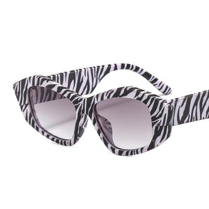 Gafas de sol PC animal print ojo de gato UV400