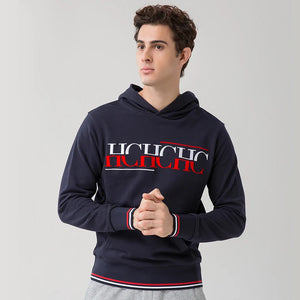 Sudadera capucha, letras estampadas, otoño e invierno-CHCH