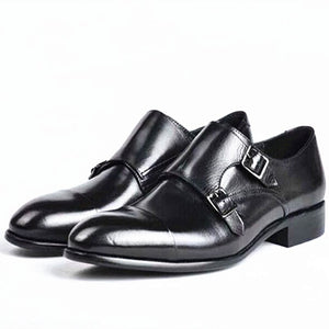Zapato de charol con diseño de hebilla Oxfords, zapatos de vestir
