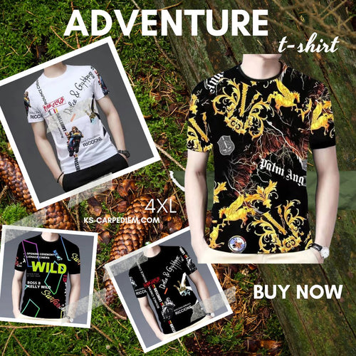 Camisetas D&G Adventure t-shirt 4XL