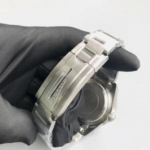 2019 reloj de buceo de lujo nuevo de alta calidad para hombre, zafiro mecánico automático, reloj con hebilla plegable, reloj luminoso súper azul resistente al agua de 50 mm