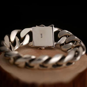 Be Brave silver bracelet.