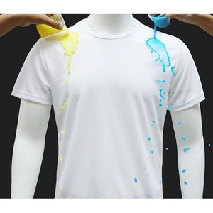 Quick-drying waterproof anti-fouling T-shirt quick-drying couple half sleeve bottoming shirt