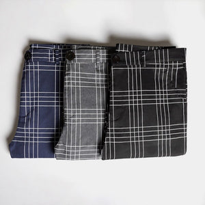 Pantalon lapiz cuadros hombre Christos outfit poliester. Joggers 2XL