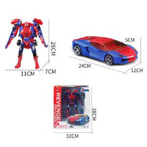 Marvel Transformers de spiderman.