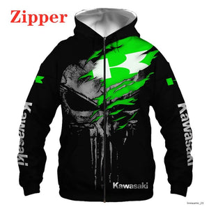 Green Fashion: Sudadera Kawasaki 6XL