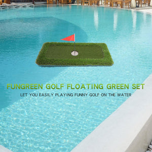 Green flotante para la piscina 30x60cm. Lo nunca visto