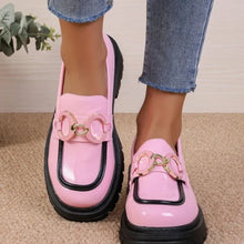 Cargar imagen en el visor de la galería, Barbie fashion: Mocasines rosa Mary Jane, zapatos de tacón con plataforma,marca de lujo en PU. 36-42