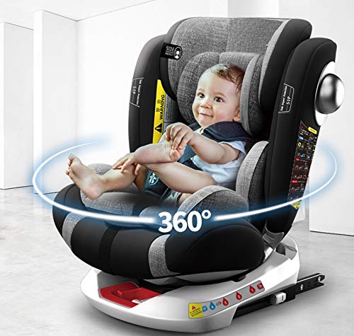 Silla de coche evolutiva giratoria gr.0+/1/2/3 Bastiaan RWF Rojo -  LittleCocoBaby, El Mundo de tu Bebé
