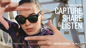 Ray-Ban Stories - Lentes de sol inteligentes con foto, video y audio