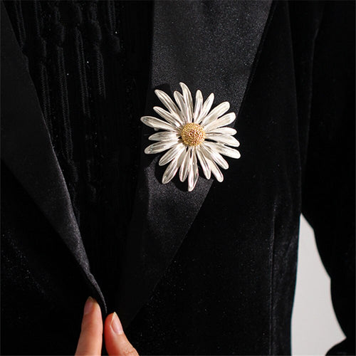 Broche pin flor margaritas mujer y hombre,