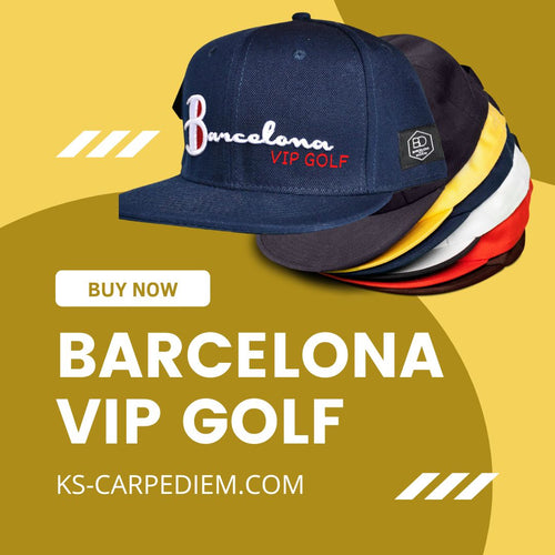 Gorra de Golf transpirable para hombres y mujeres, Barcelona VIP GOLF
