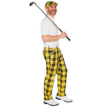 Cargar imagen en el visor de la galería, Pantalones golf hombre cuadro escoces