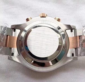 Reloj lujo oro 44 mm automático mecánico acero inoxidable cristal de zafiro YACHT auto viento