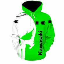 Cargar imagen en el visor de la galería, Green Fashion: Sudadera Kawasaki 6XL