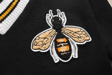 Cargar imagen en el visor de la galería, Suéteres en pico de punto bordado Queen Bee 3XL