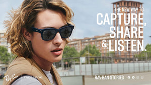 Ray-Ban Stories - Lentes de sol inteligentes con foto, video y audio