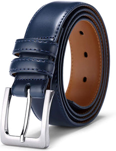 Cinturón Jeans de golf 35mm, cinturones de cuero genuino para vestimenta informal de hombres