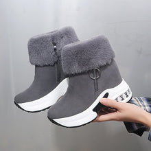 Cargar imagen en el visor de la galería, Botas de nieve con plataforma, botines informales invierno 35-41