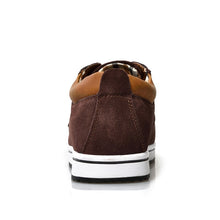 Cargar imagen en el visor de la galería, Sneaker hombre de ante piel genuina con alza de 6 cm. 38-43 EU