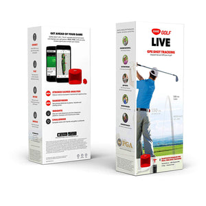 Game Golf Shot Second Generation Live-Dispositivo de Segunda generación de Seguimiento por GPS para supervisión-Rojo