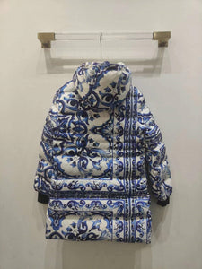 Traf-Chaqueta de satén con estampado mosaico. XL
