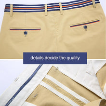 Cargar imagen en el visor de la galería, Pantalones cortos elásticos de algodón para Hombre. Bermudas largos. 28-38. Colores