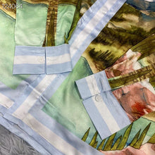 Cargar imagen en el visor de la galería, Camisa seda manga larga con DÁLMATA. XL