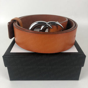 Cinturon unisex 7 estilos 3.8cm ancho con caja
