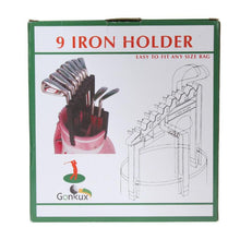 Cargar imagen en el visor de la galería, Golf 9 Iron Club ABS Shafts  Holder Stacker Fits Any Size of Bags Organizer