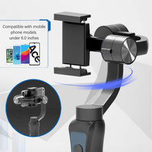 Cargar imagen en el visor de la galería, Orsda S5- S5B 3 Axis Handheld Stabilizer Gimbal Smartphone Active Track w/Focus Pull &amp;Zoom Face Tracking For Phone Gopro Camera